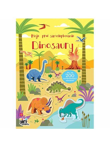 0004871 moje prve samolepkovanie dinosaury