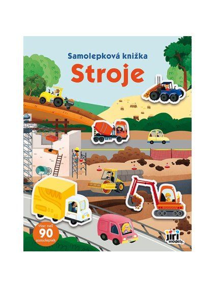 0004763 samolepkova knizka stroje