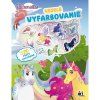 0005631 vesele vyfarbovanie so super samolepkami jednorozce