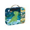 J02657 Janod puzzle 4v1 dinosaury 6 9 12 16 ks 02