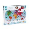 J04719 Janod hracka do vody puzzle mapa sveta 28 ks 10