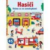 0004859 hrame sa so samolepkami hasici