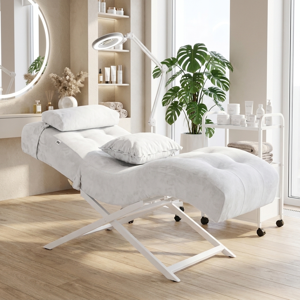 Kosmetické lehátko Cozzi STD-R Memory Foam – Šedá – fotografie 7