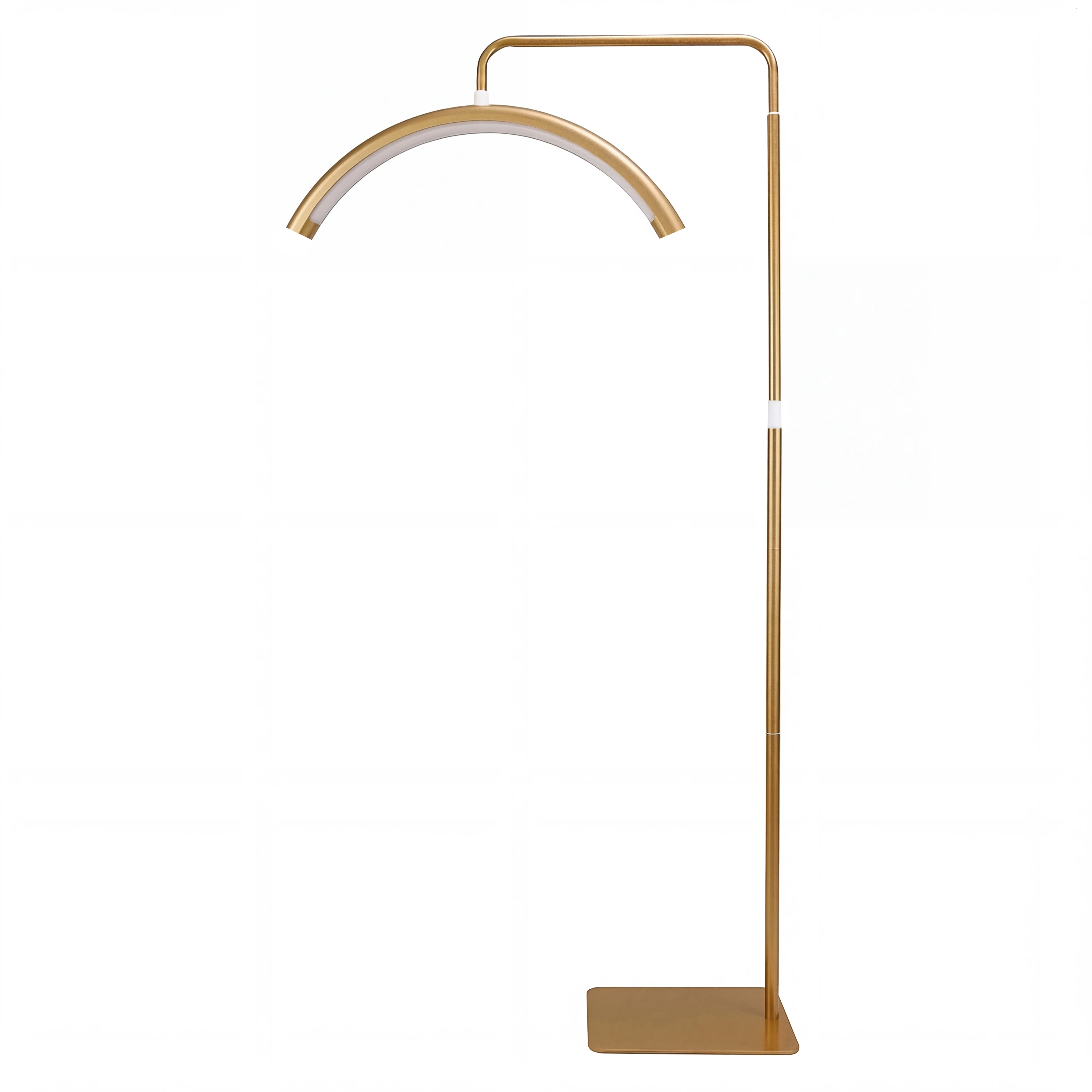 Kosmetická stojací LED lampa Moon Pro MAX – zlatá – detail