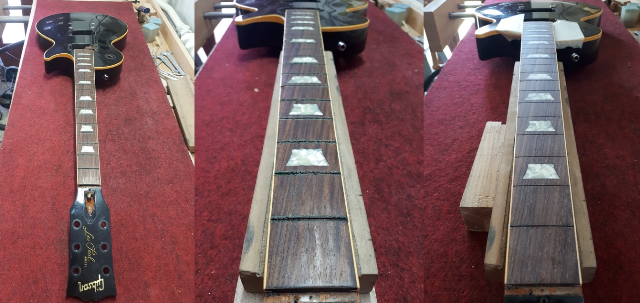 Gibson Les Paul Fretboard Leveling