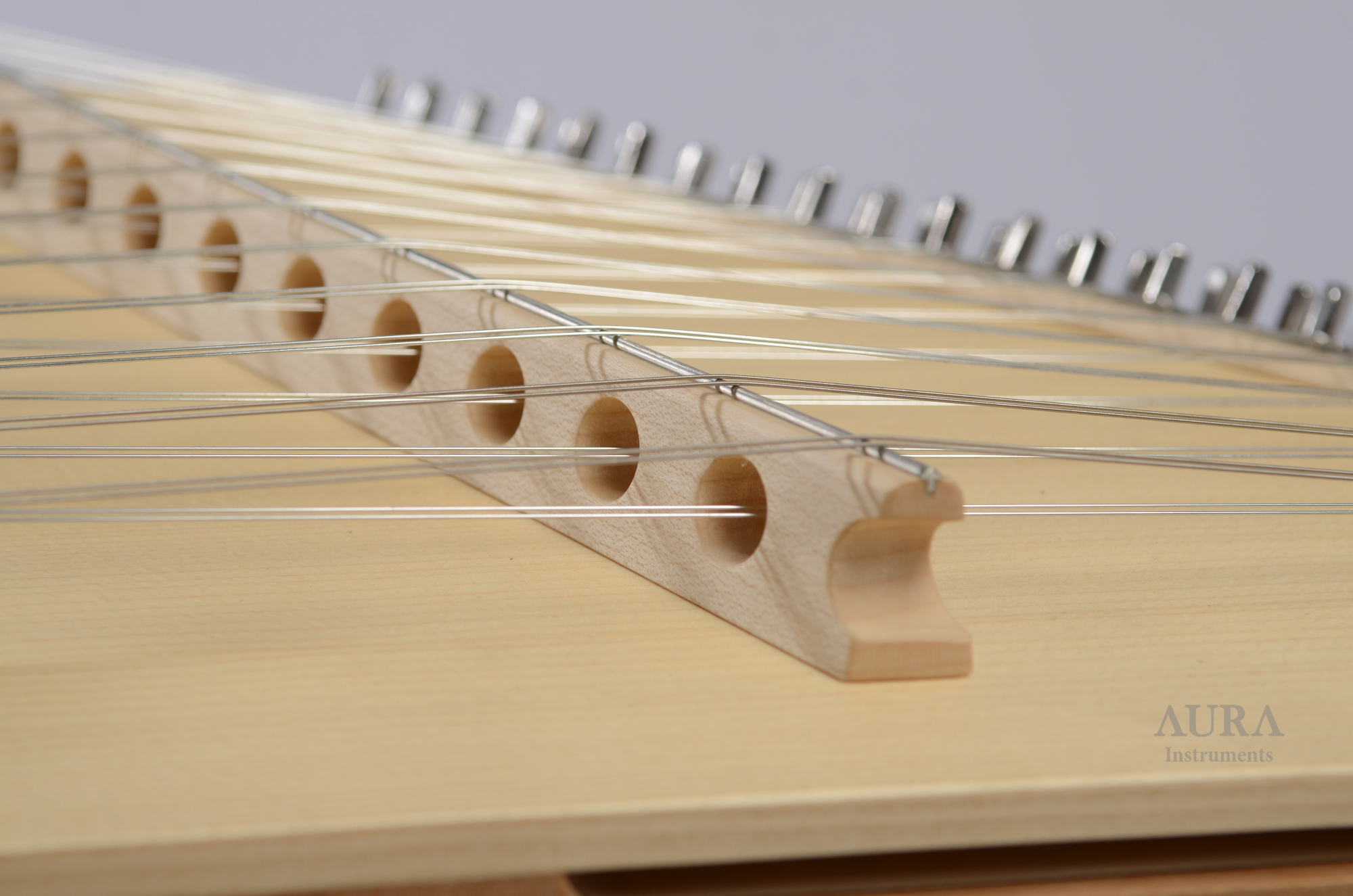 AURA Cimbal - Hammered Dulcimer SPRUCE detail 2