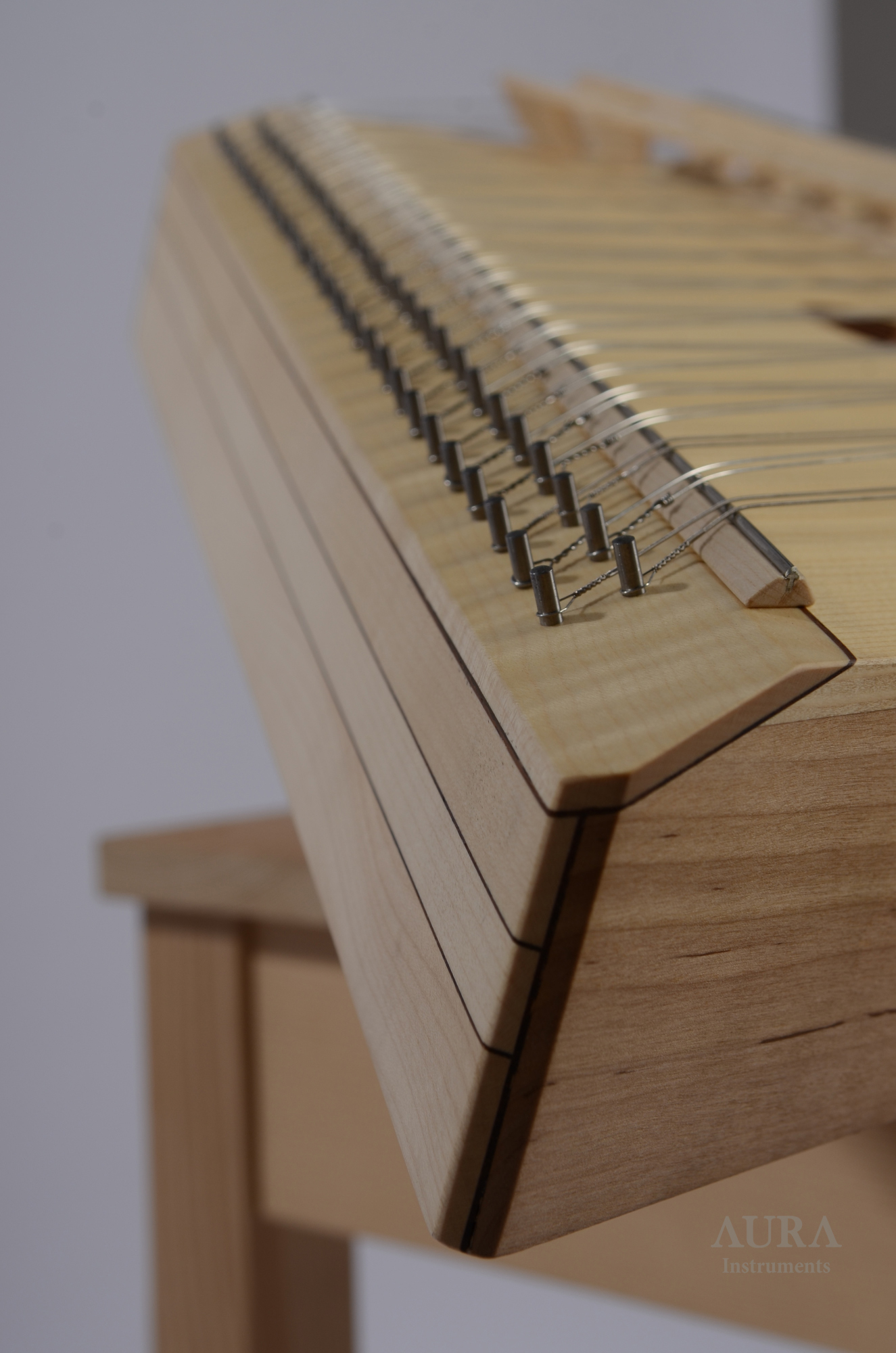 AURA Cimbal - Hammered Dulcimer SPRUCE detail 3