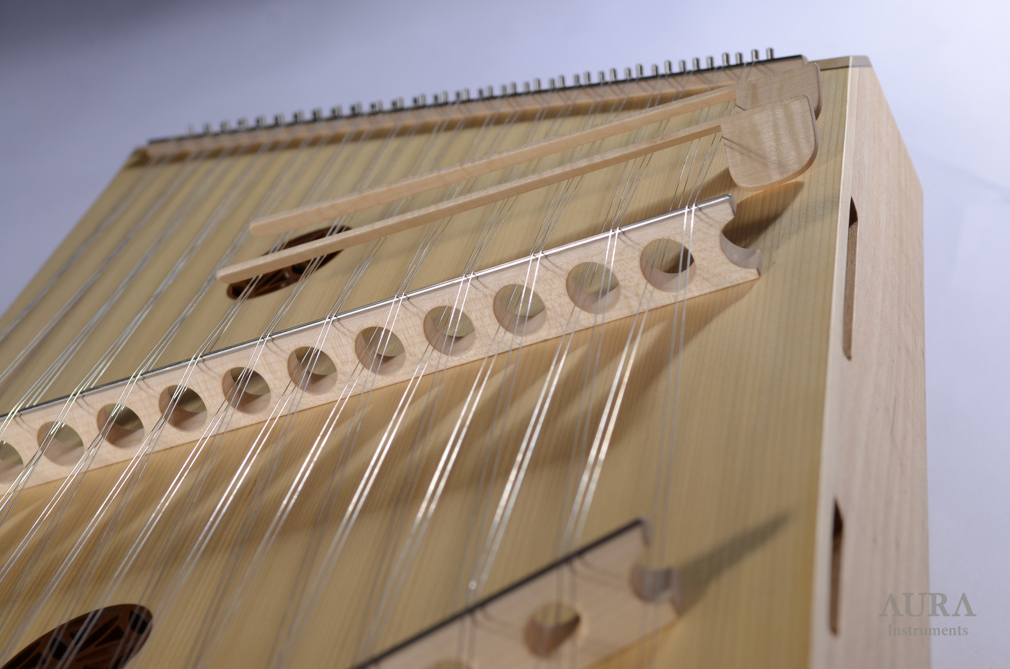 AURA Cimbal - Hammered Dulcimer SPRUCE detail 8