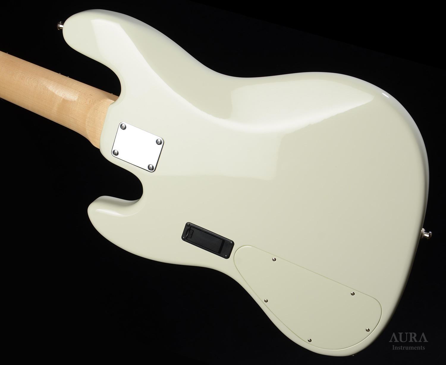 Handmade Aura Jazz Bass FG detail 9