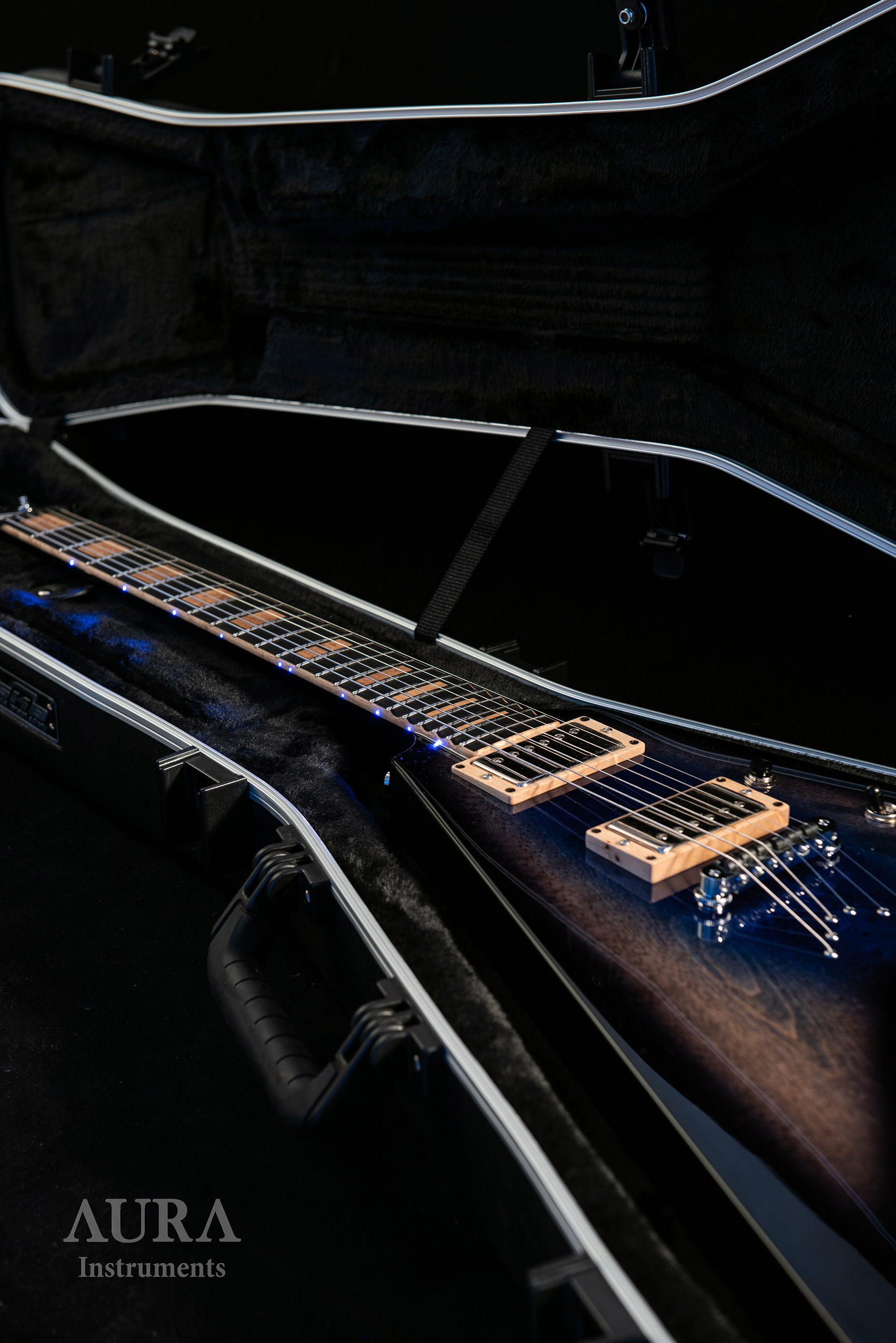 Guitar Aura Bushfield detail 7