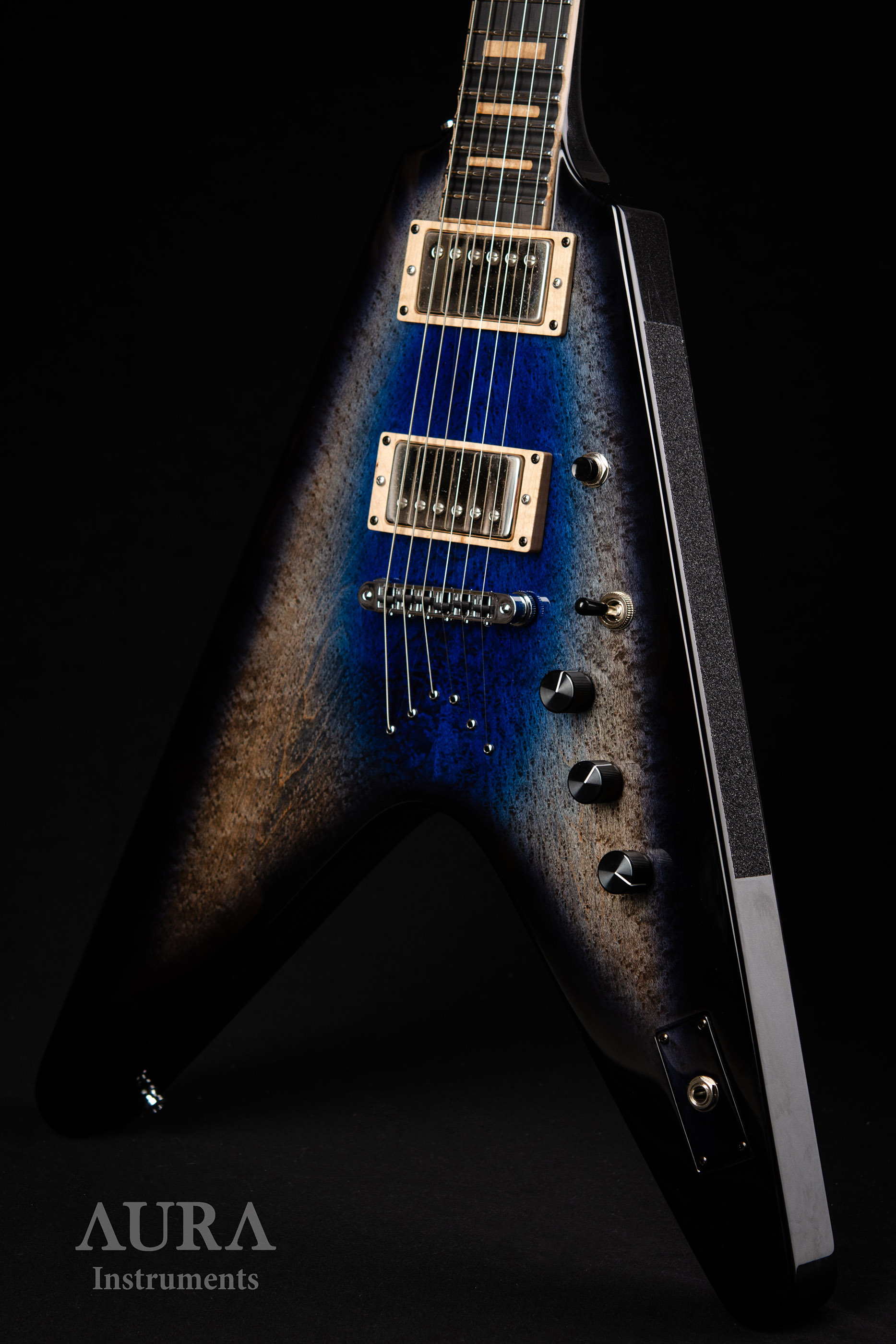 Guitar Aura Bushfield detail 6