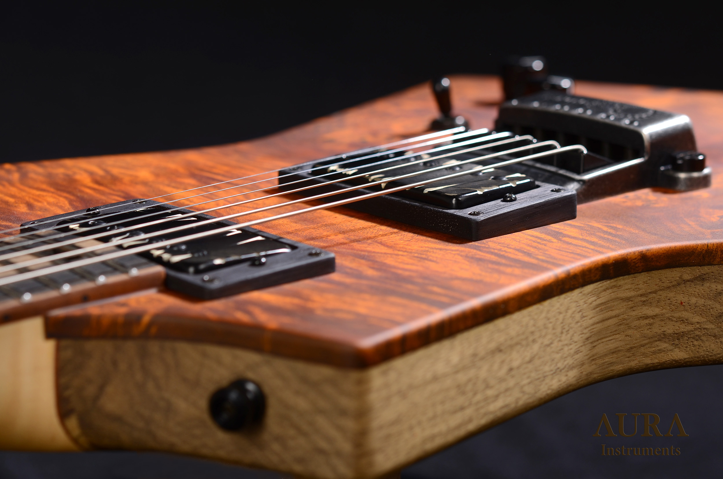 Electric guitar Aura Explorer TA detail 8