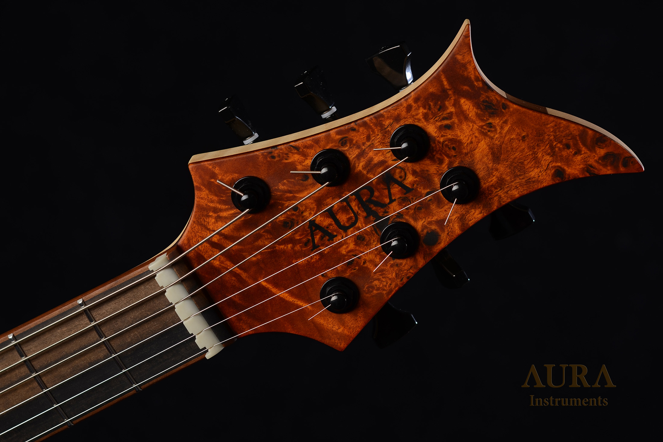 Electric guitar Aura Explorer TA detail 3