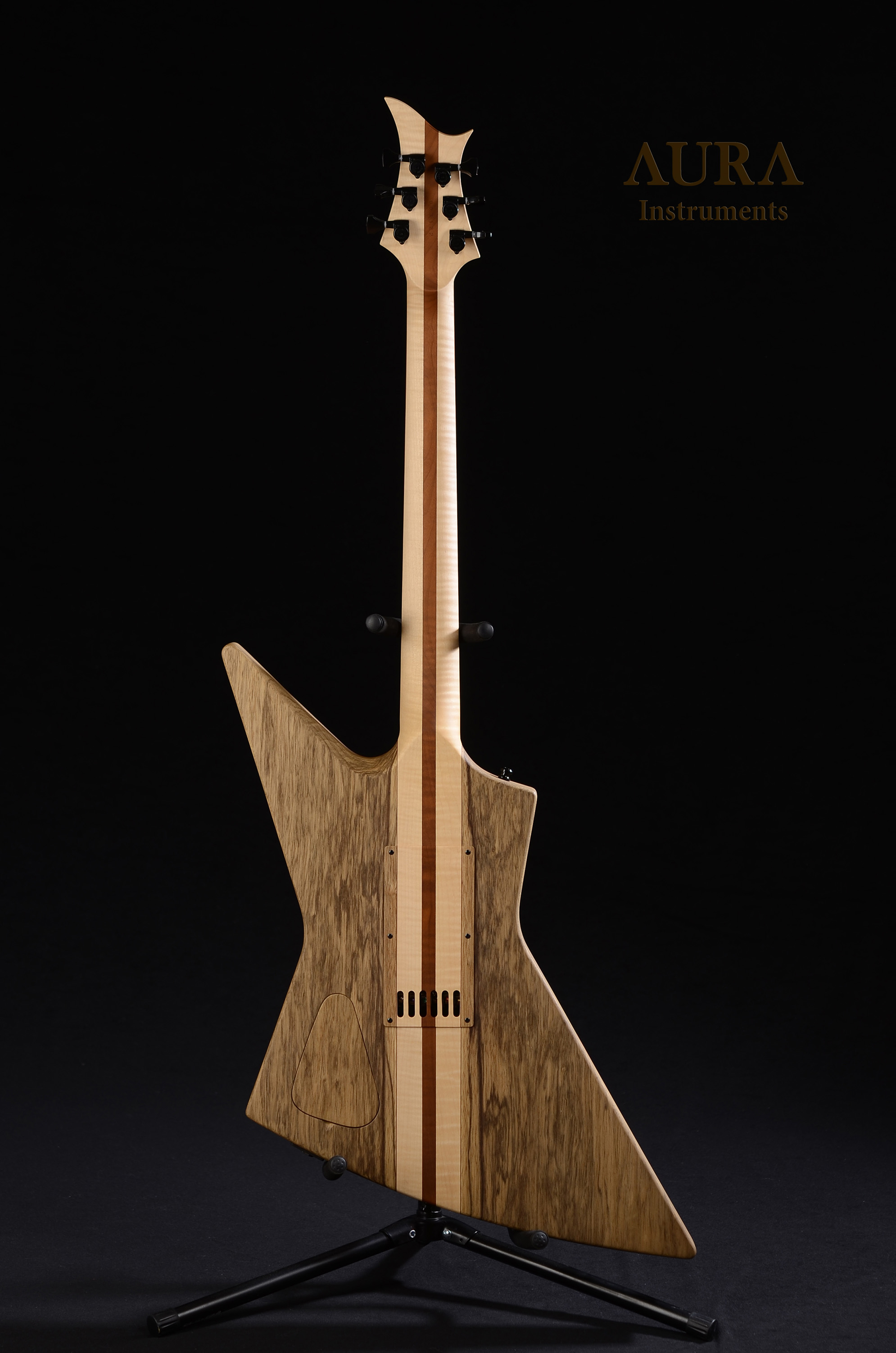 Electric guitar Aura Explorer TA detail 1