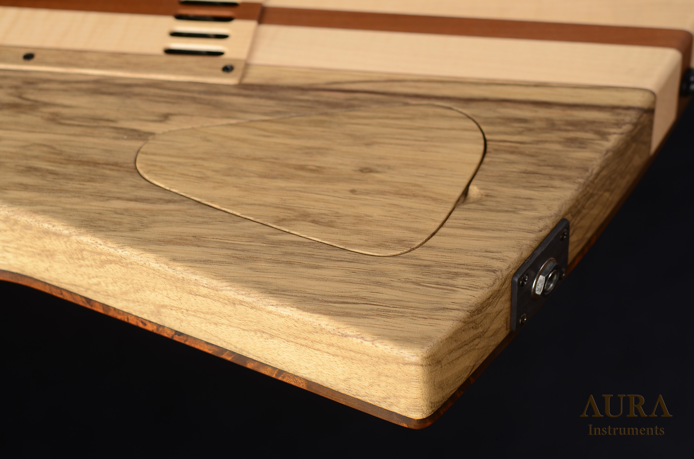 Electric guitar Aura Explorer TA detail 6