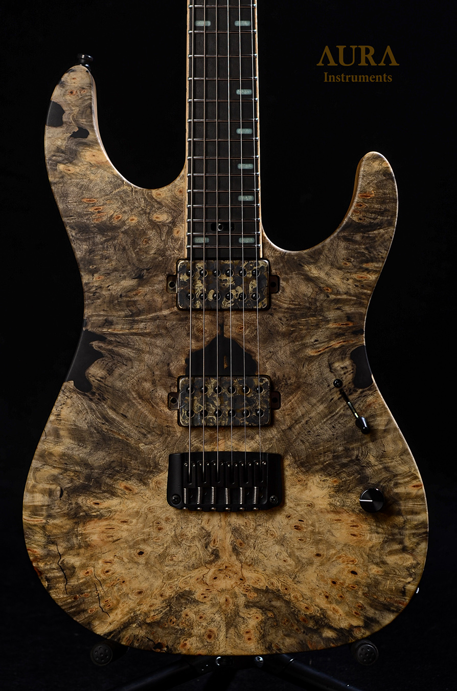 Electric guitar Aura The Sulfur detail 1