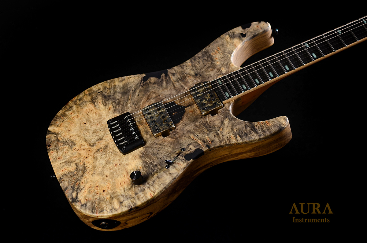 Electric guitar Aura The Sulfur detail 7