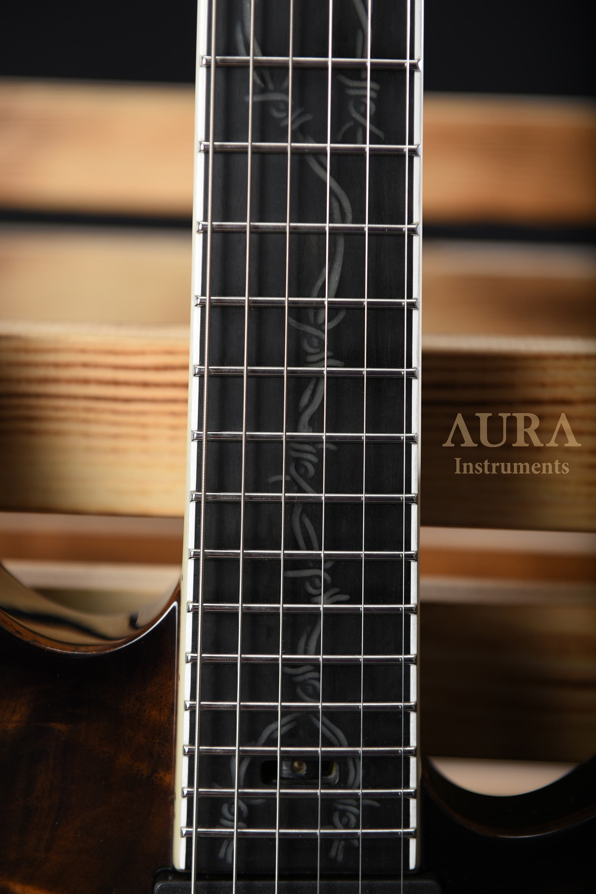 Guitar Aura The Wire detail 2