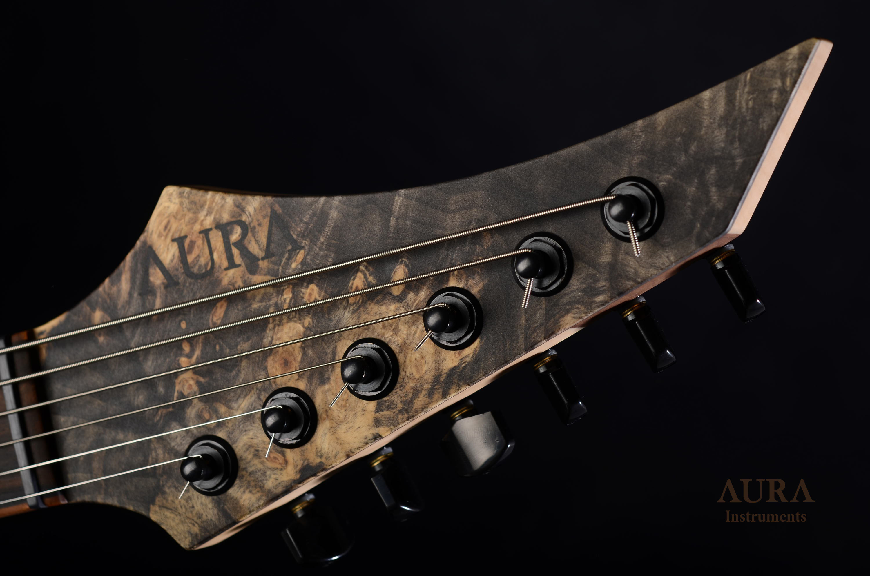 Electric guitar Aura The Crusher detail 4