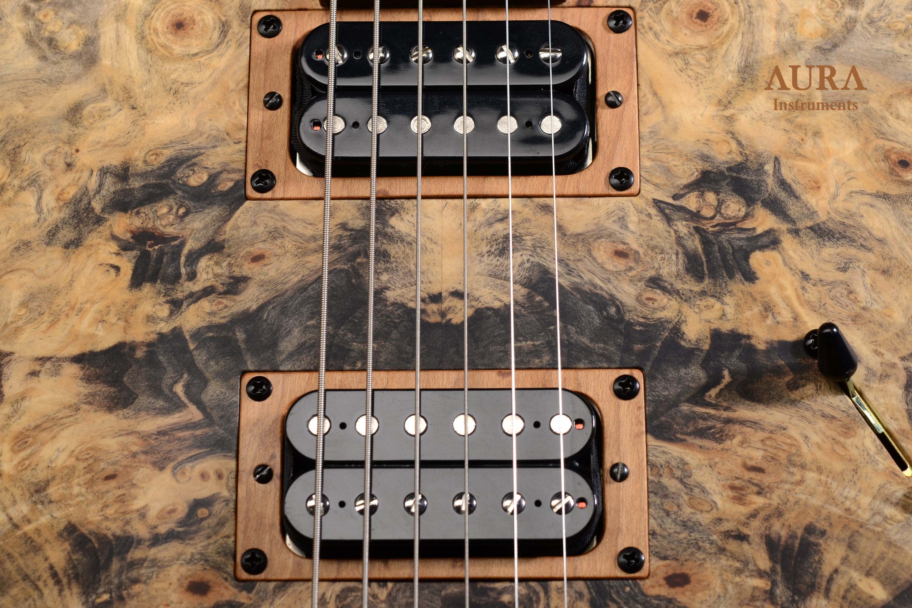 Electric guitar Aura The Crusher detail 6