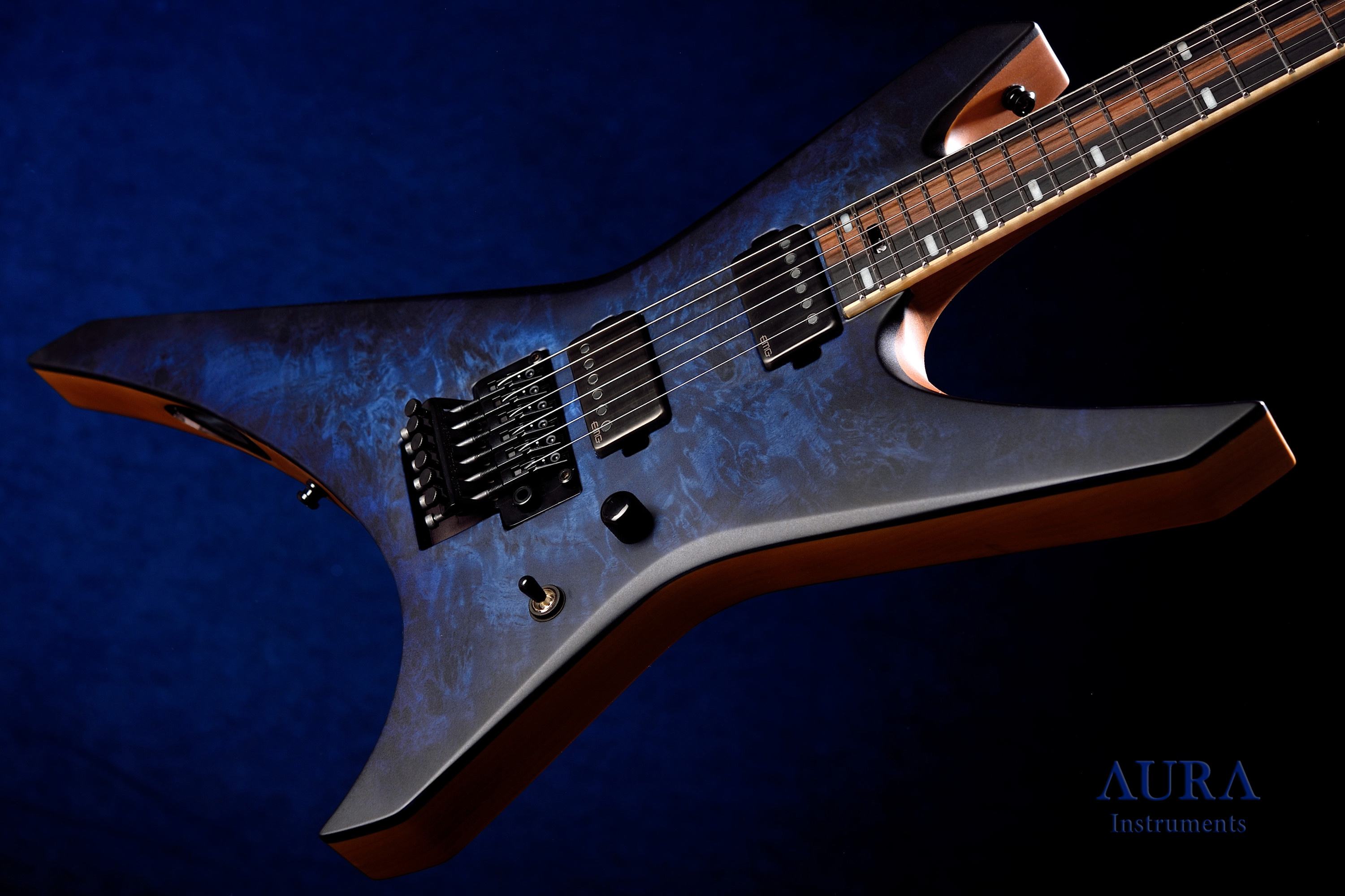 Electric guitar Aura Warrior detail 1