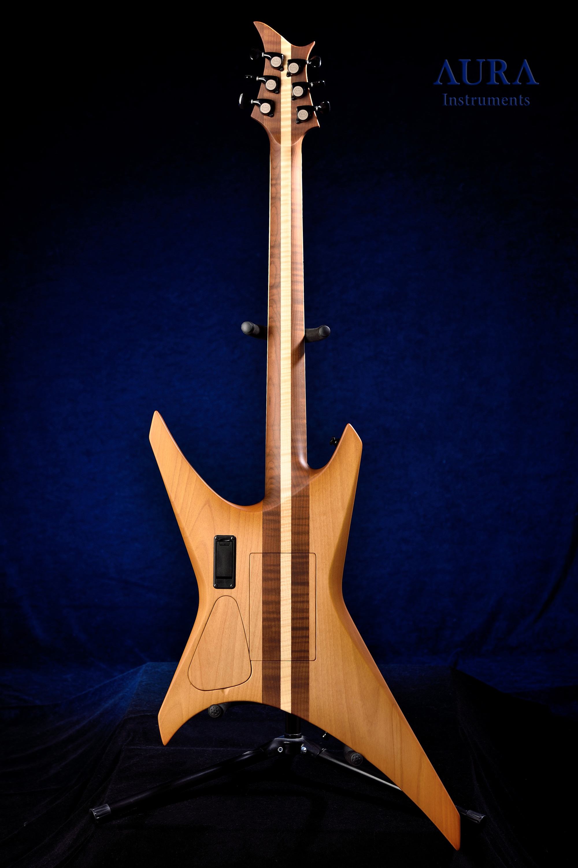 Electric guitar Aura Warrior detail 3
