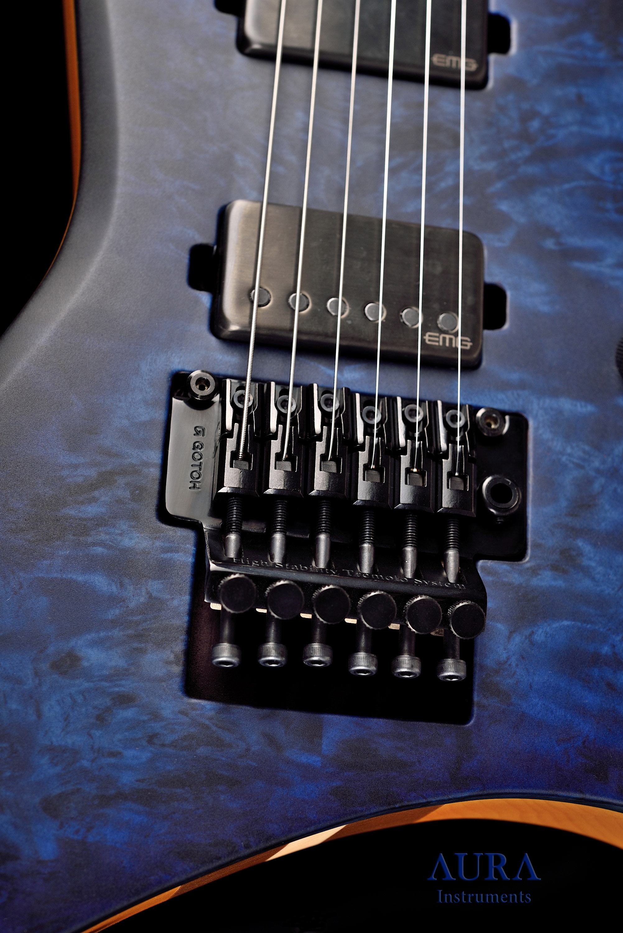 Electric guitar Aura Warrior detail 4