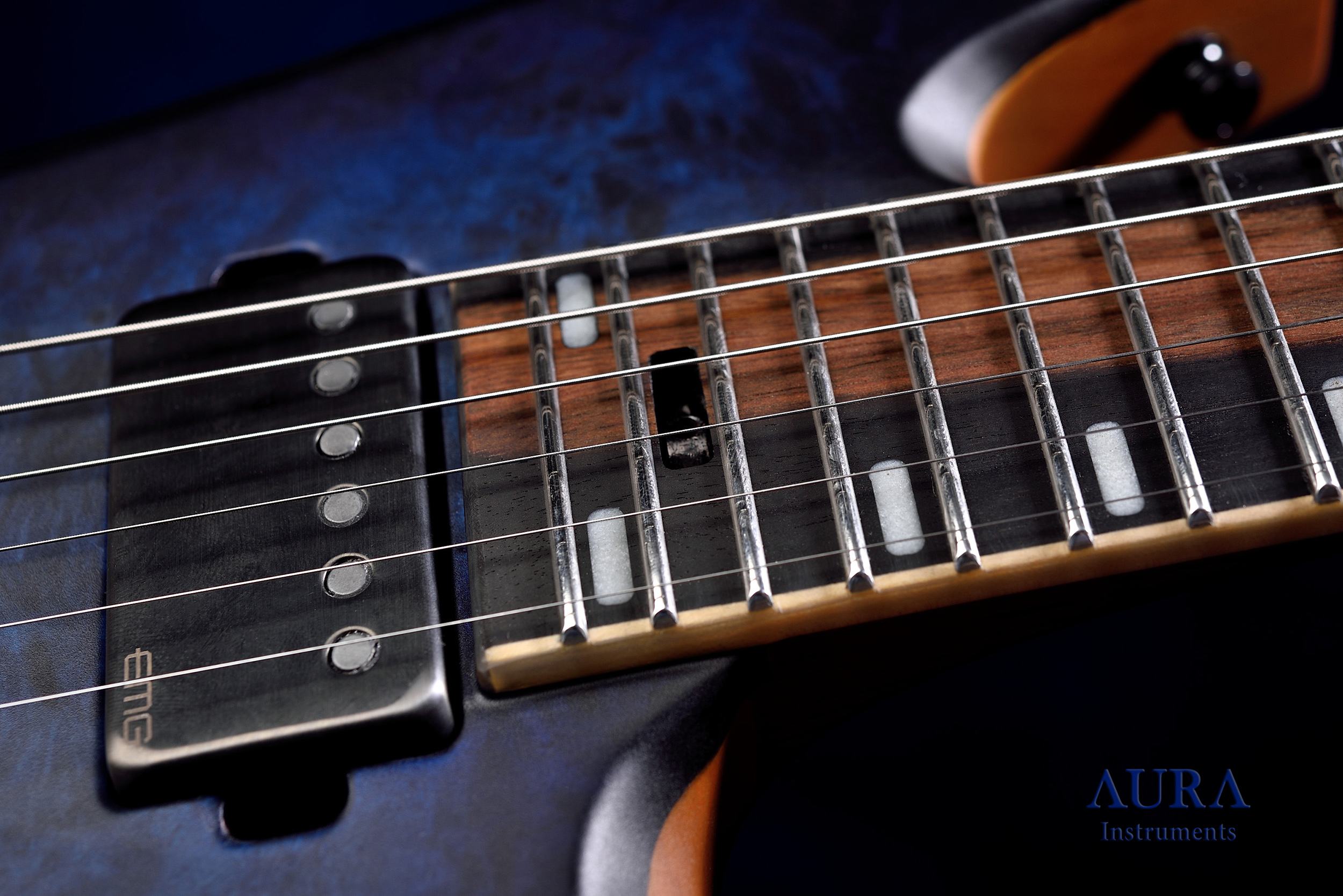 Electric guitar Aura Warrior detail 5