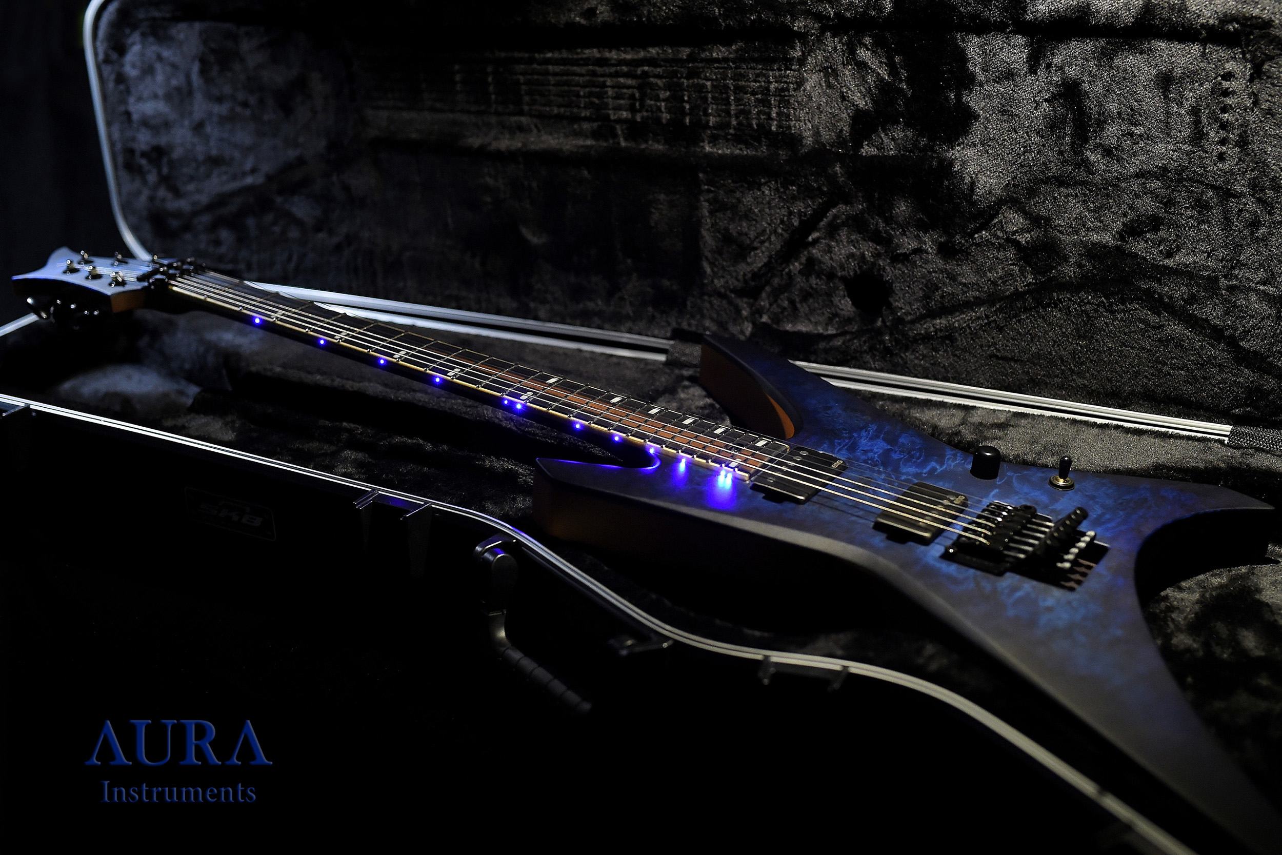 Electric guitar Aura Warrior detail 6