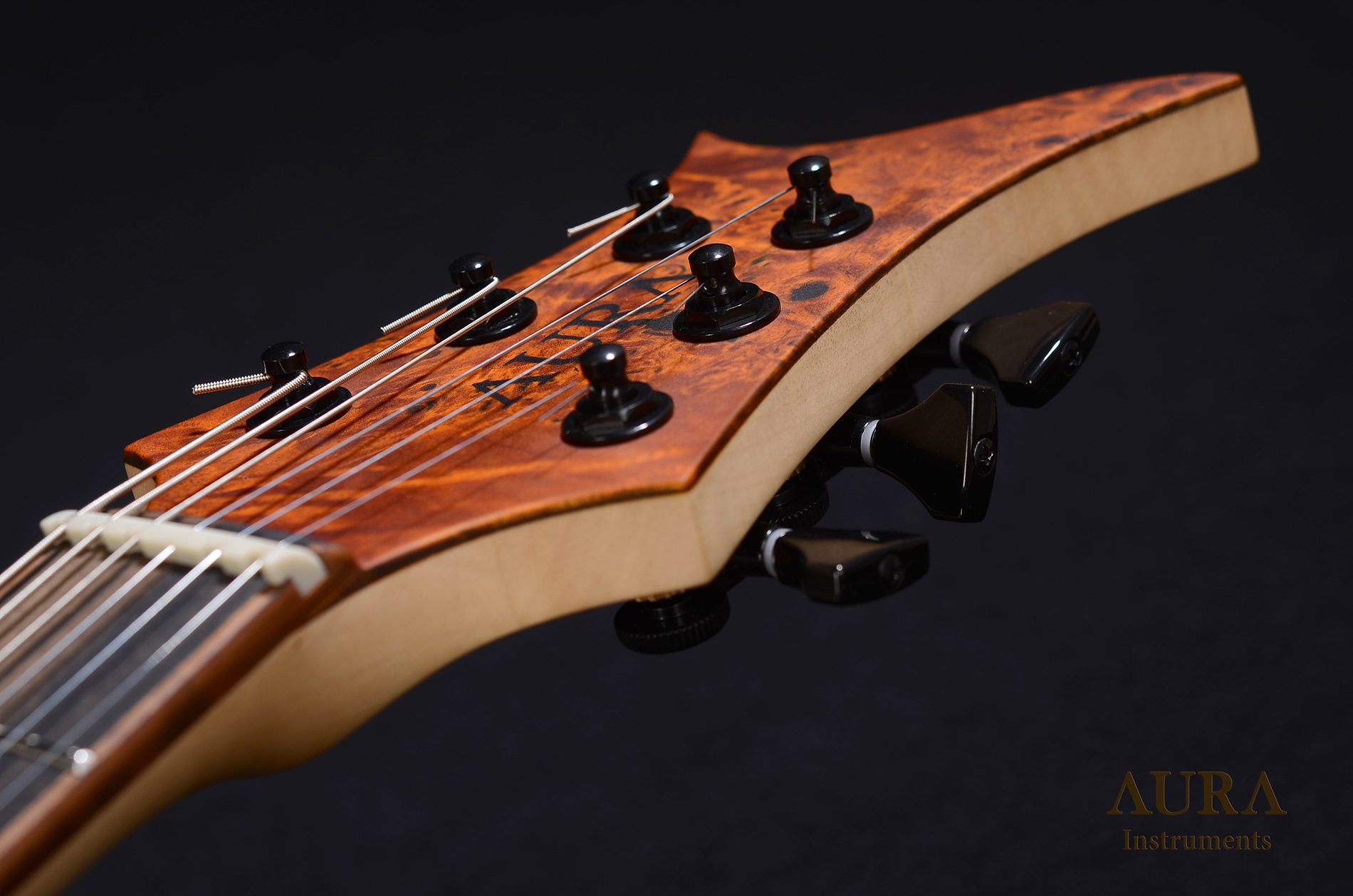 Electric guitar Aura Explorer TA detail 17