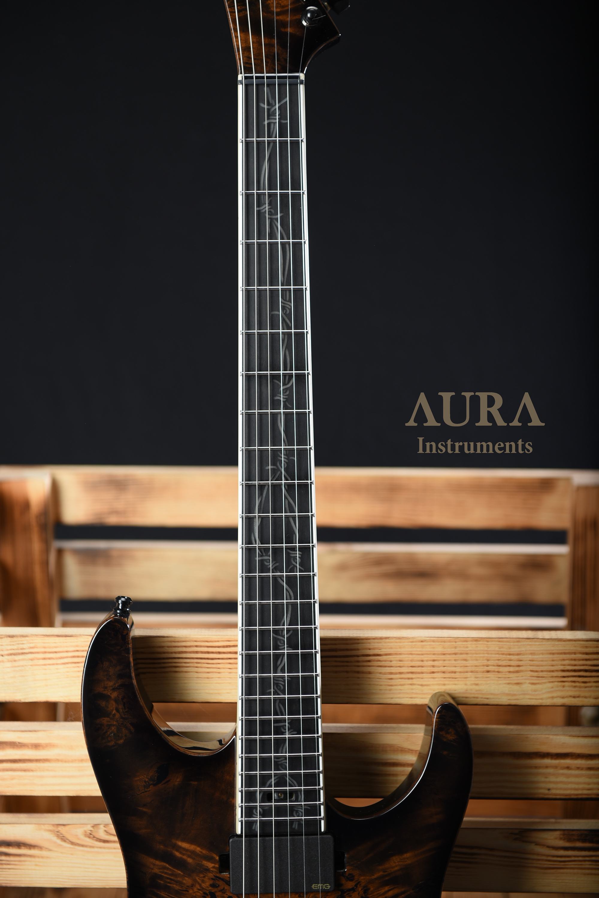 Guitar Aura The Wire detail 12