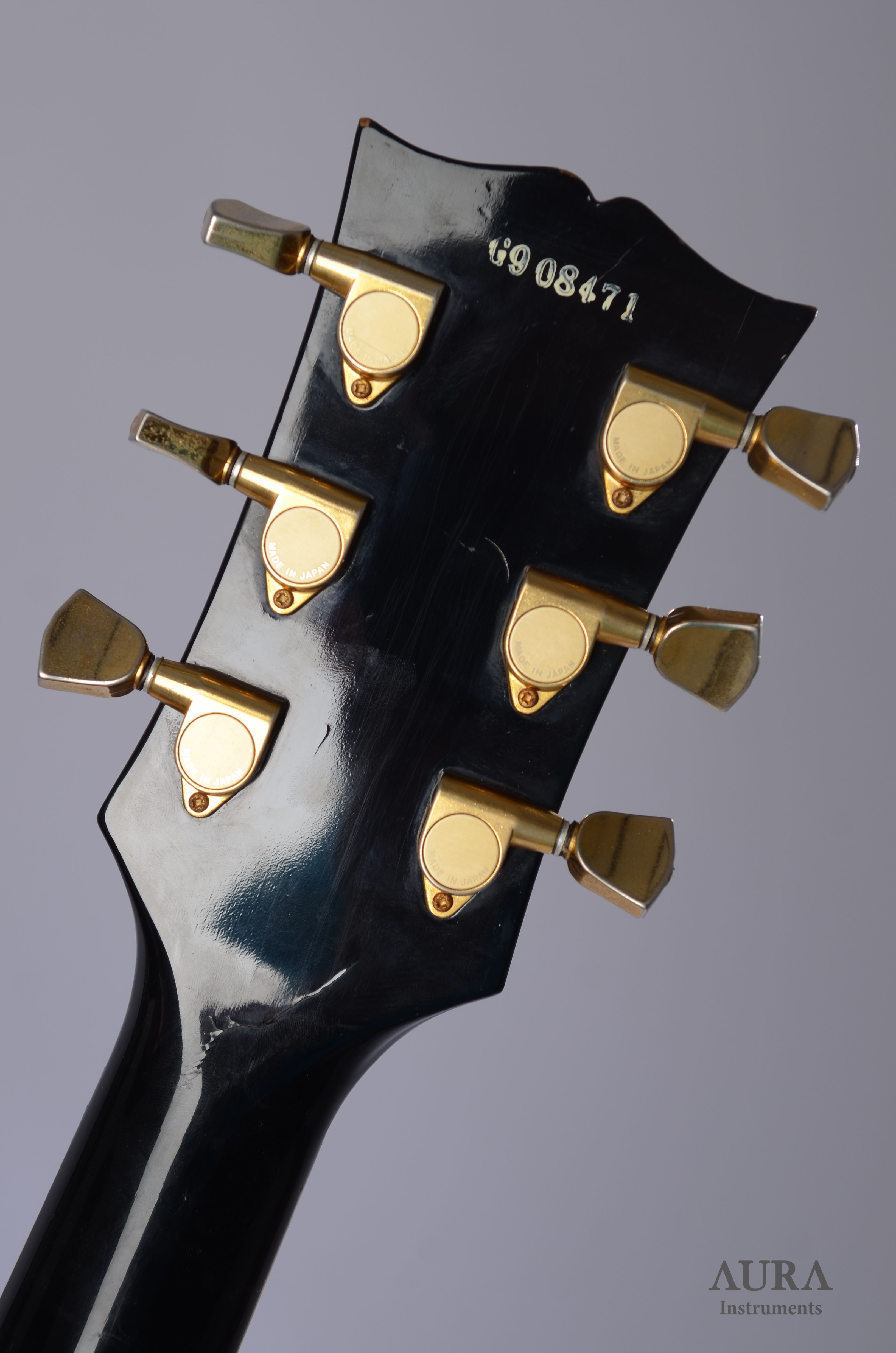 Orville By Gibson Les Paul Custom Black Beauty 1989 detail 5
