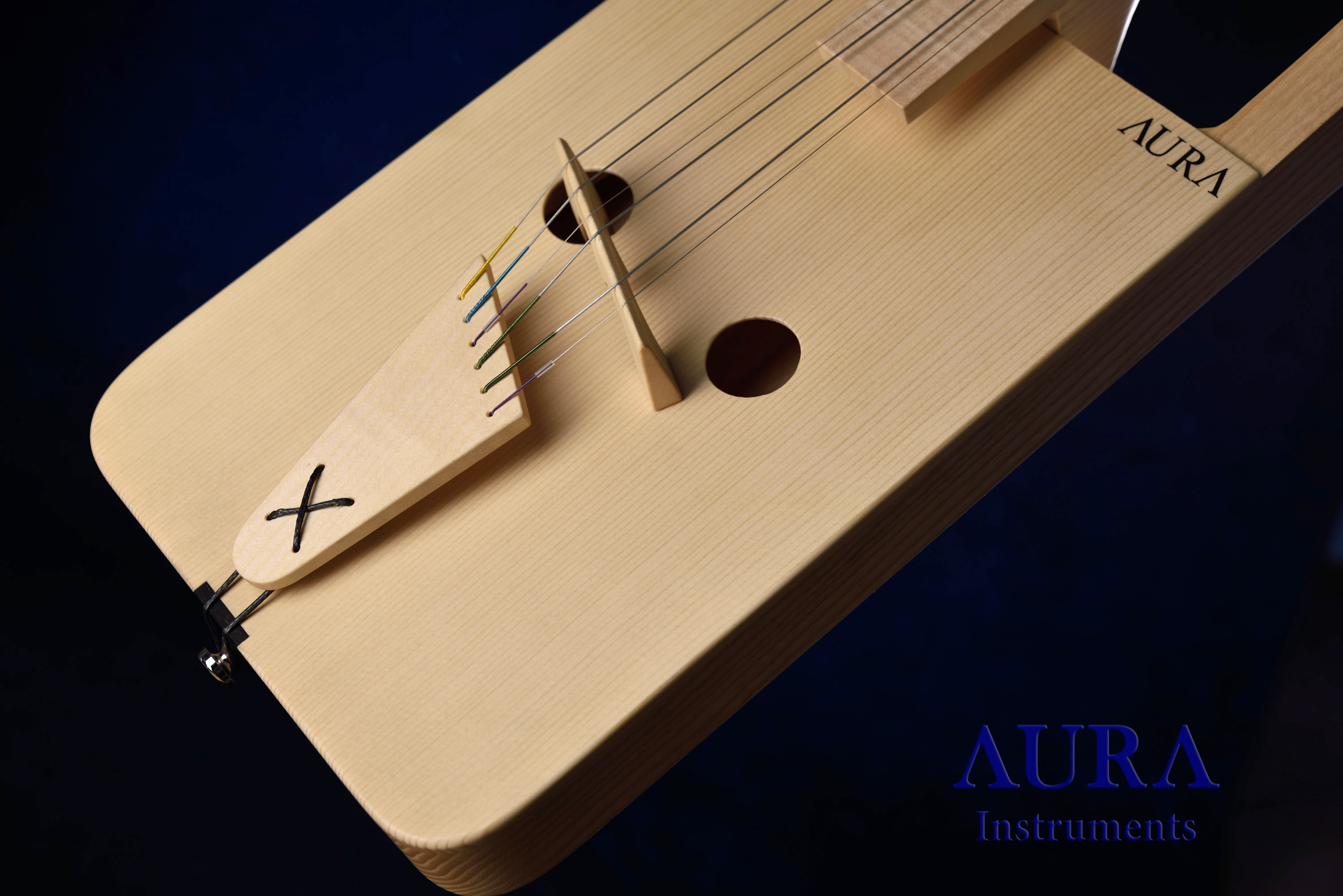 Welsh CRWTH - Welsh Lyre detail 3