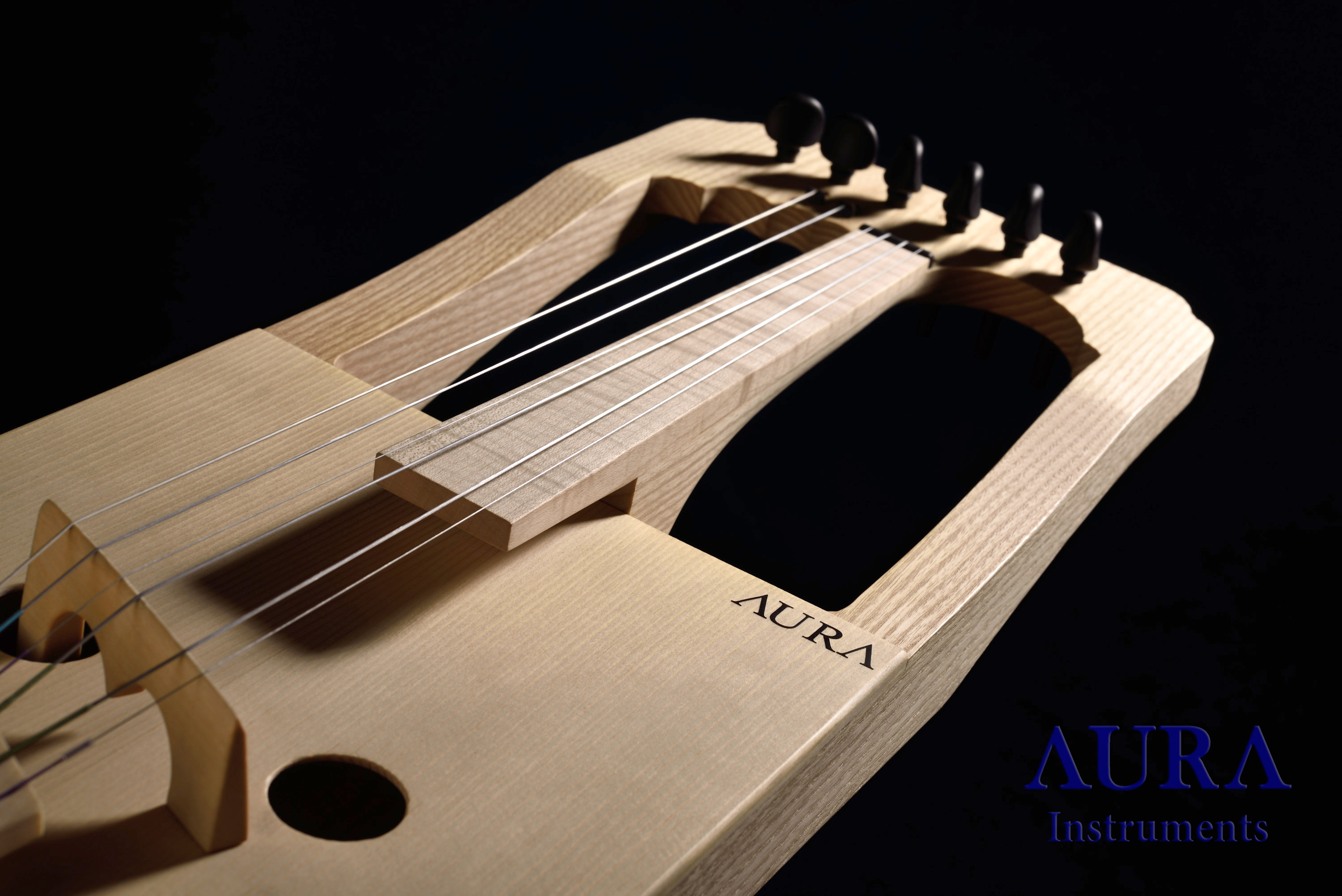 Welsh CRWTH - Welsh Lyre detail 4
