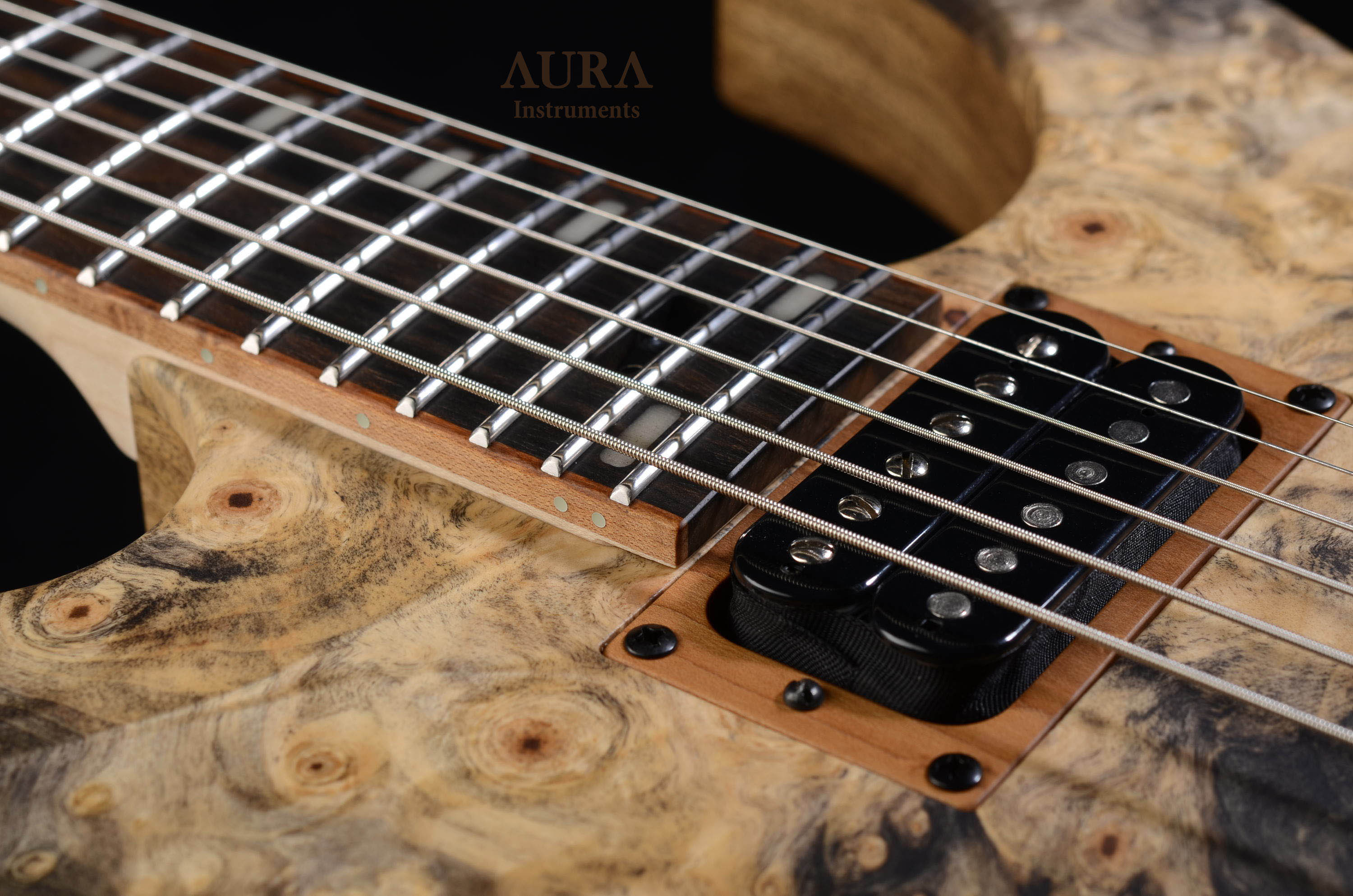 Electric guitar Aura The Crusher detail 9