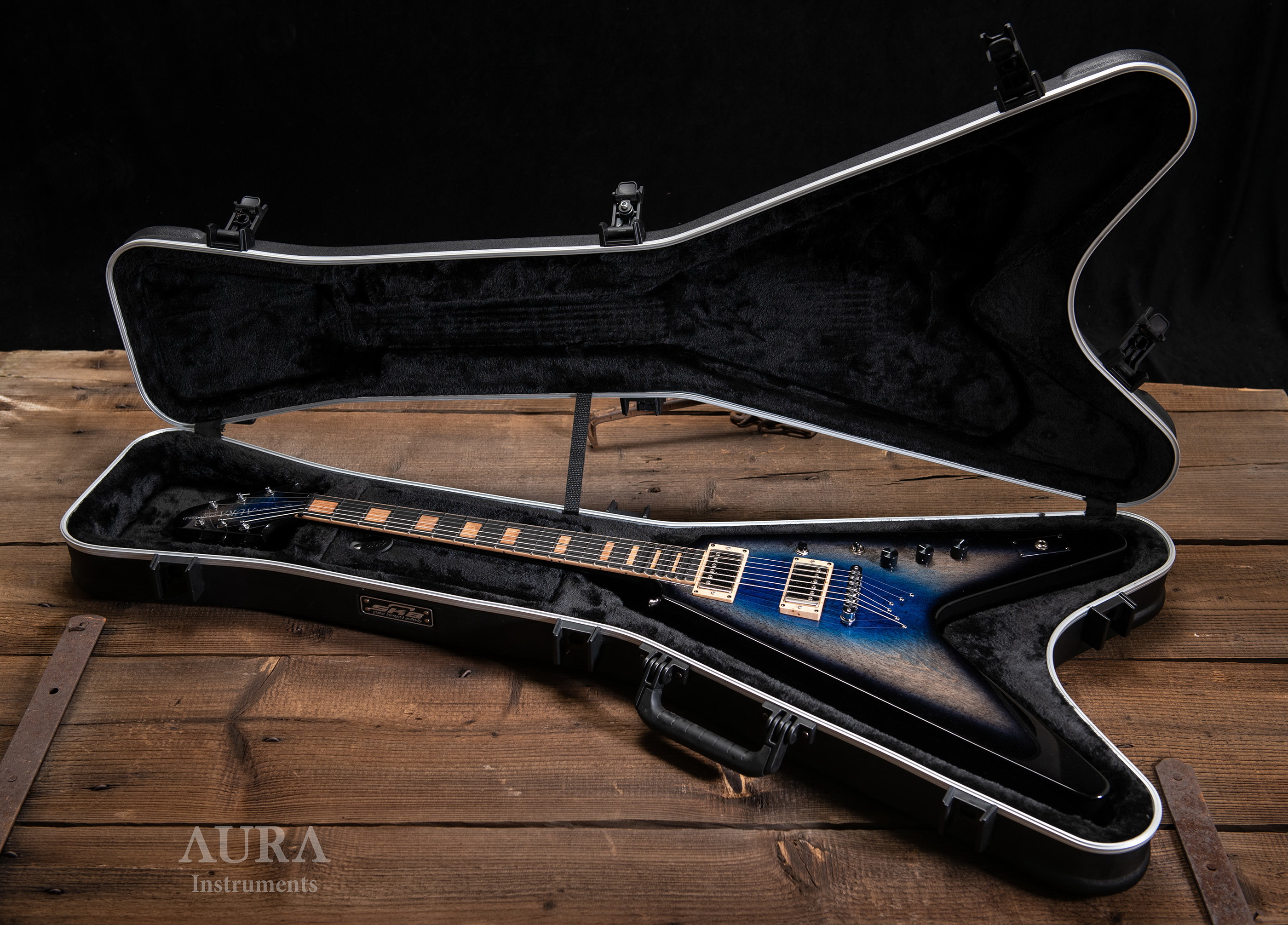 Guitar Aura Bushfield detail 10