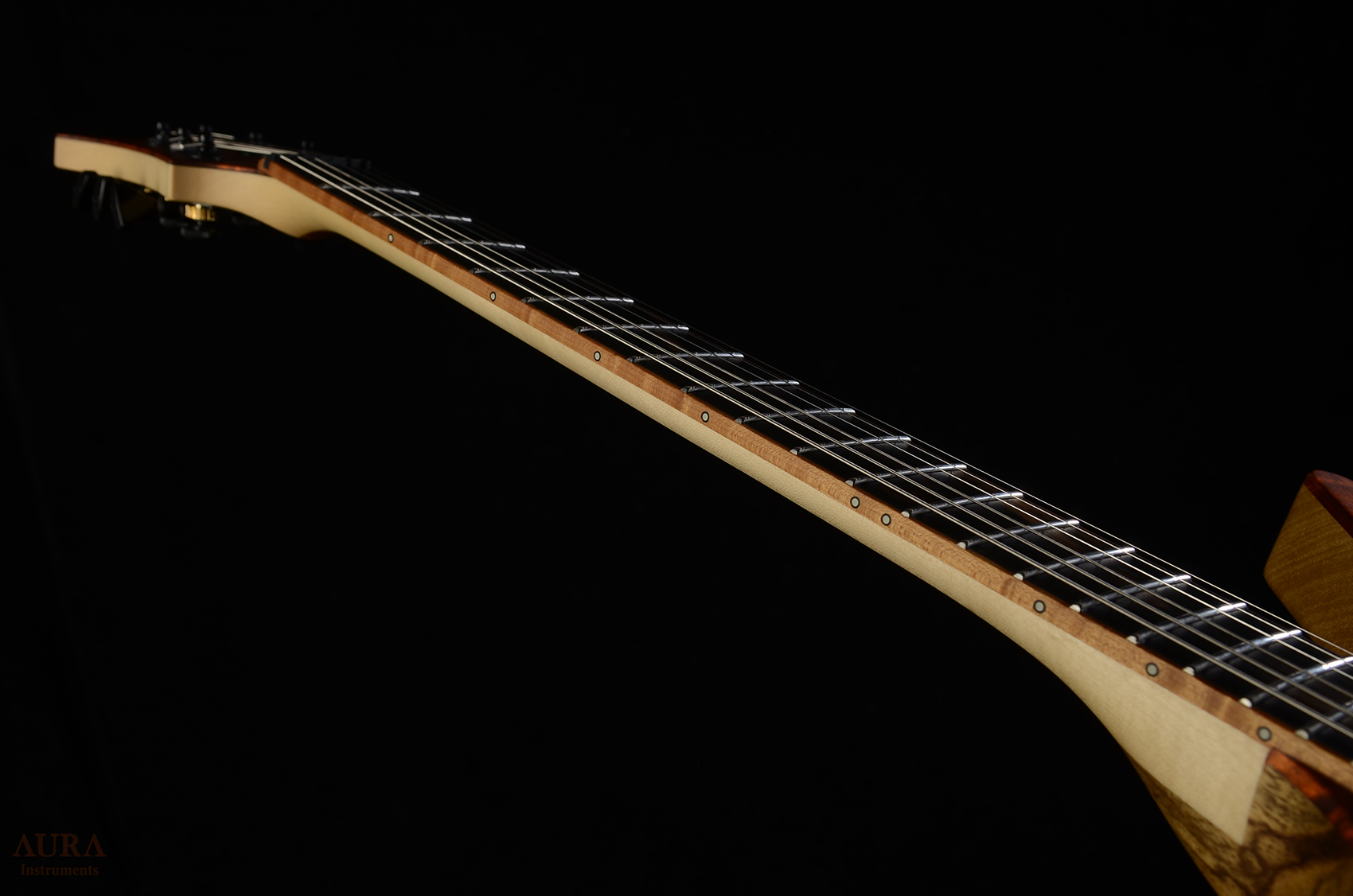 Handmade Guitar Aura Explorer TS detail 12