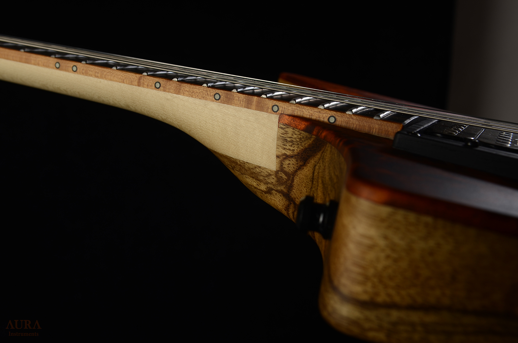 Handmade Guitar Aura Explorer TS detail 13