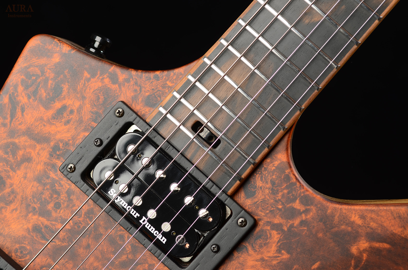 Handmade Guitar Aura Explorer TS detail 15