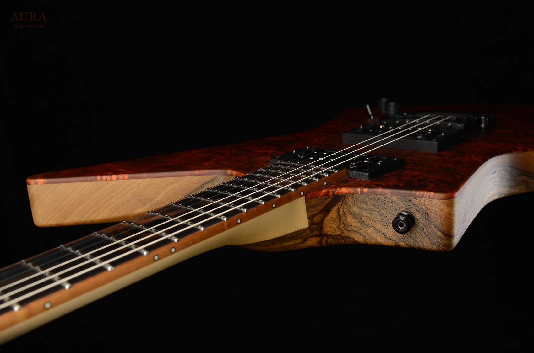 Handmade Guitar Aura Explorer TS detail 17