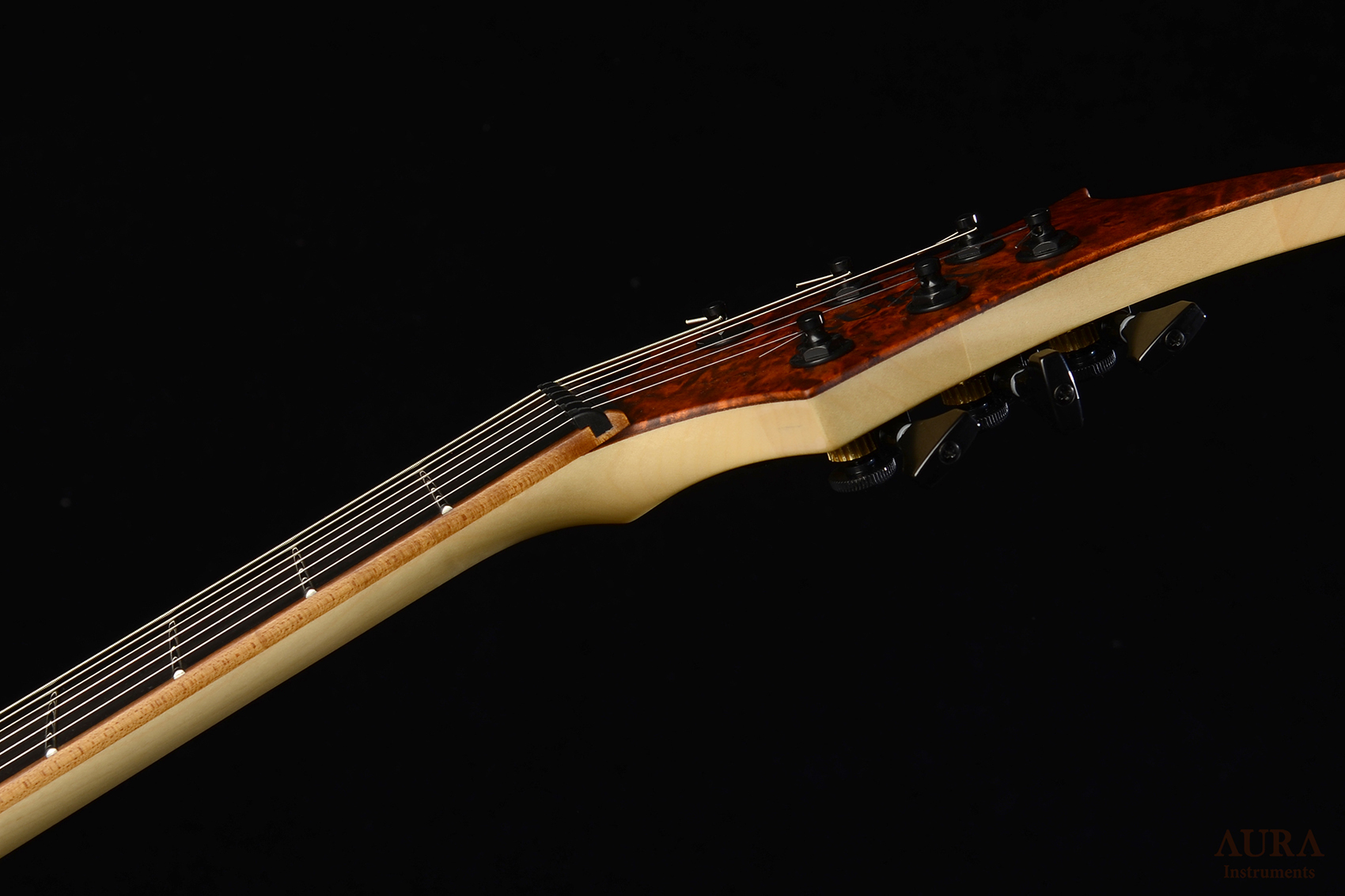 Handmade Guitar Aura Explorer TS detail 19