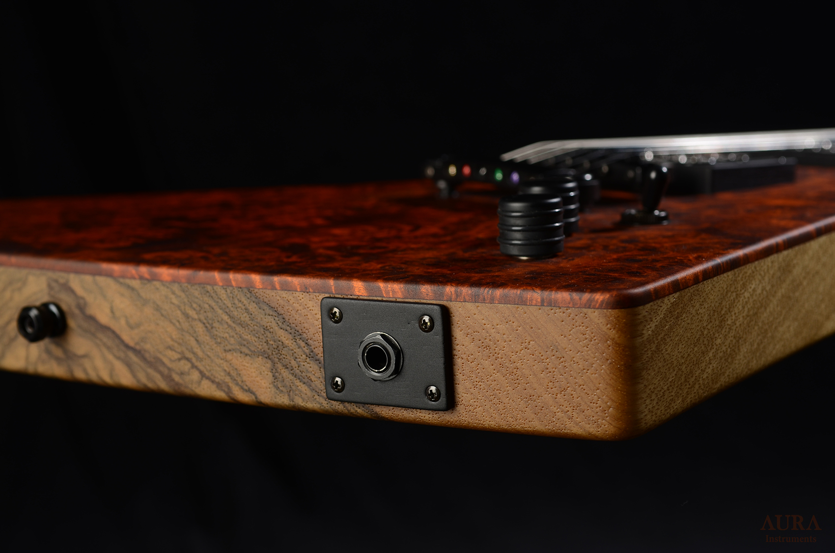Handmade Guitar Aura Explorer TS detail 6