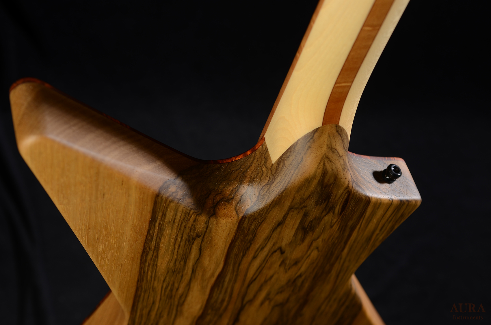 Handmade Guitar Aura Explorer TS detail 8