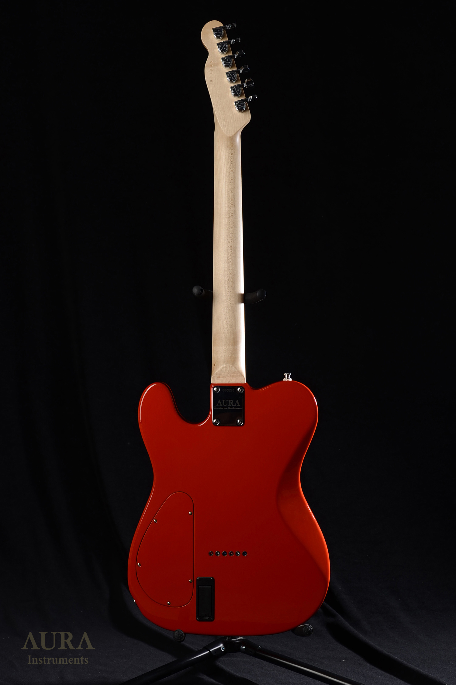 Handmade Aura Tele Sustainiac Guitar detail 2