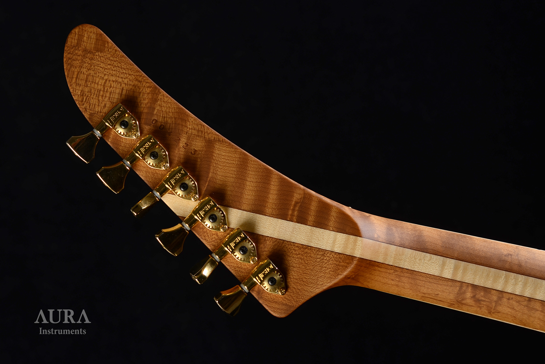 Handmade Guitar Aura COB HC detail 15