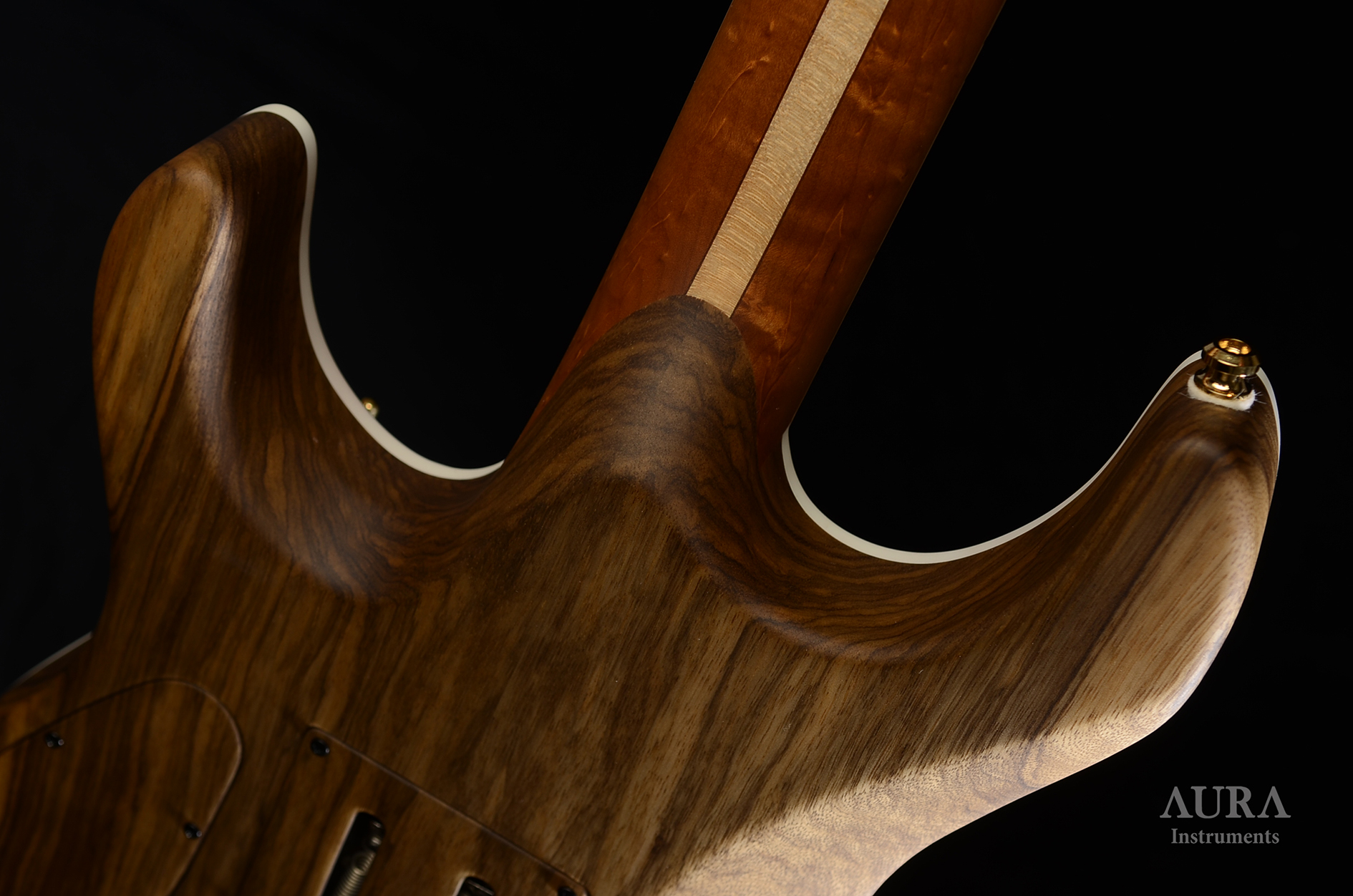 Handmade Guitar Aura COB HC detail 6
