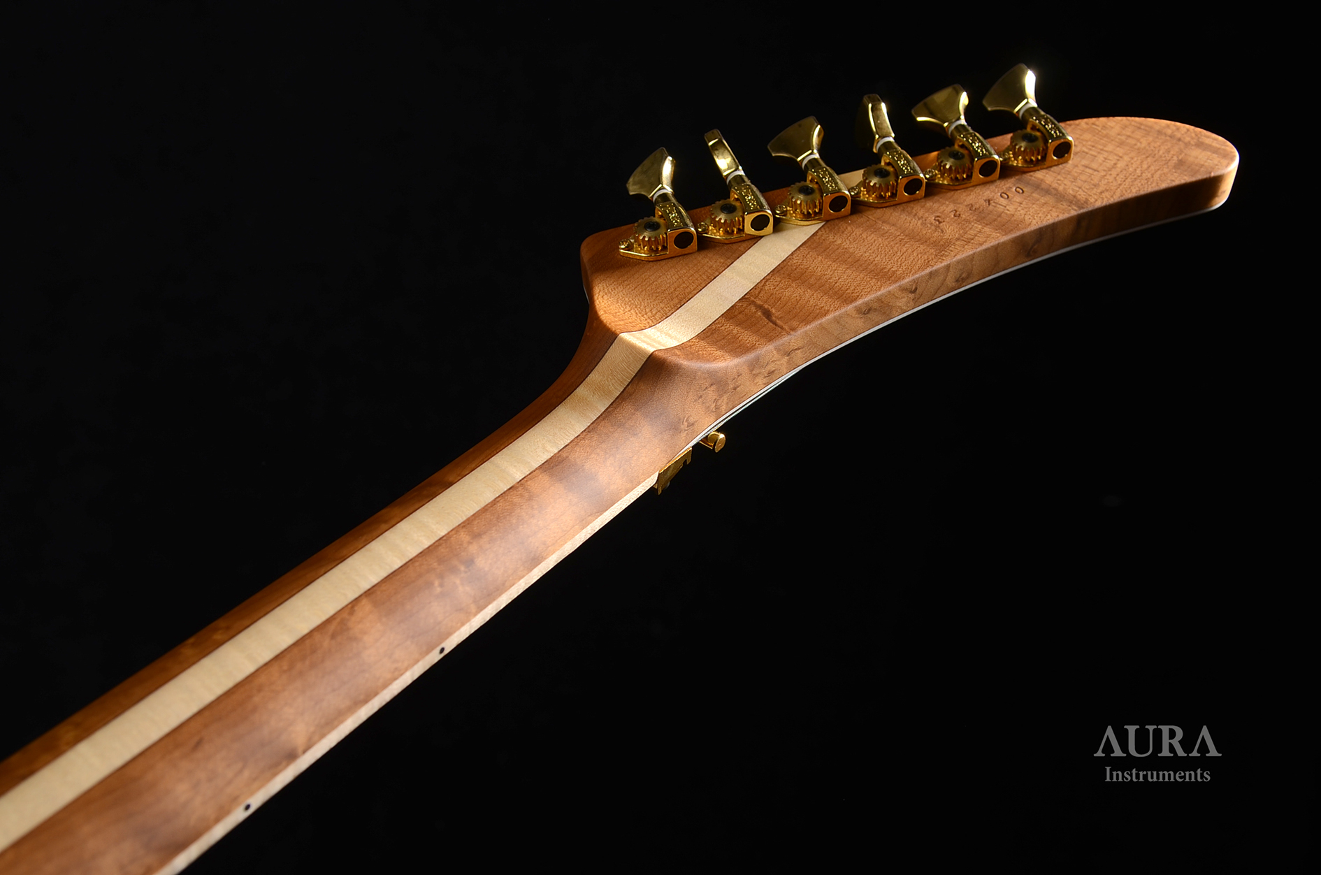 Handmade Guitar Aura COB HC detail 9