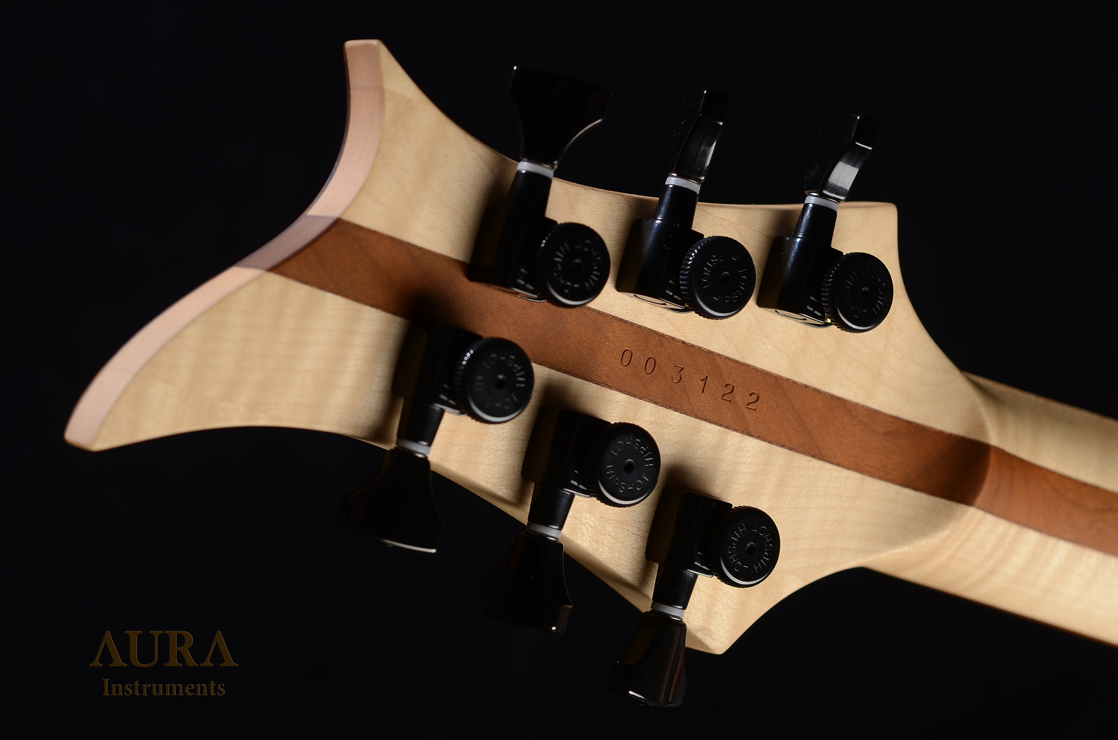 Electric guitar Aura Explorer TA detail 10