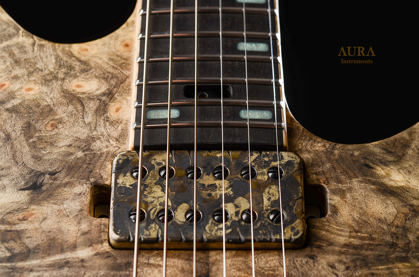 Electric guitar Aura The Sulfur detail 9