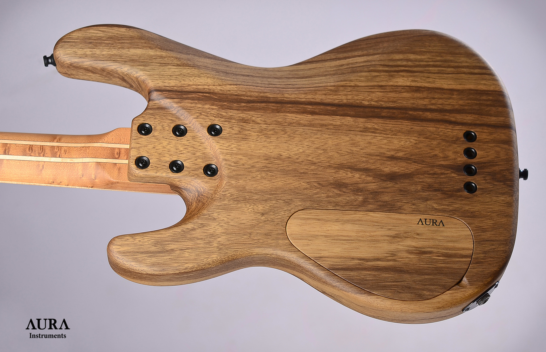 Bassguitar Aura The Brute detail 4